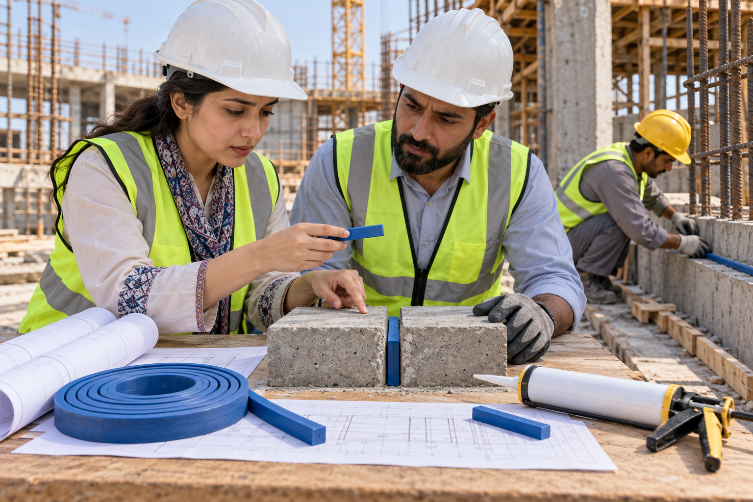 Architects Inspect Blue Hydrophilic Swell Bar-2