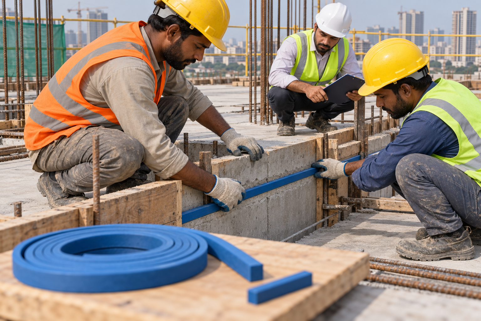 Concrete Joint Sealing with Swell Bar-4
