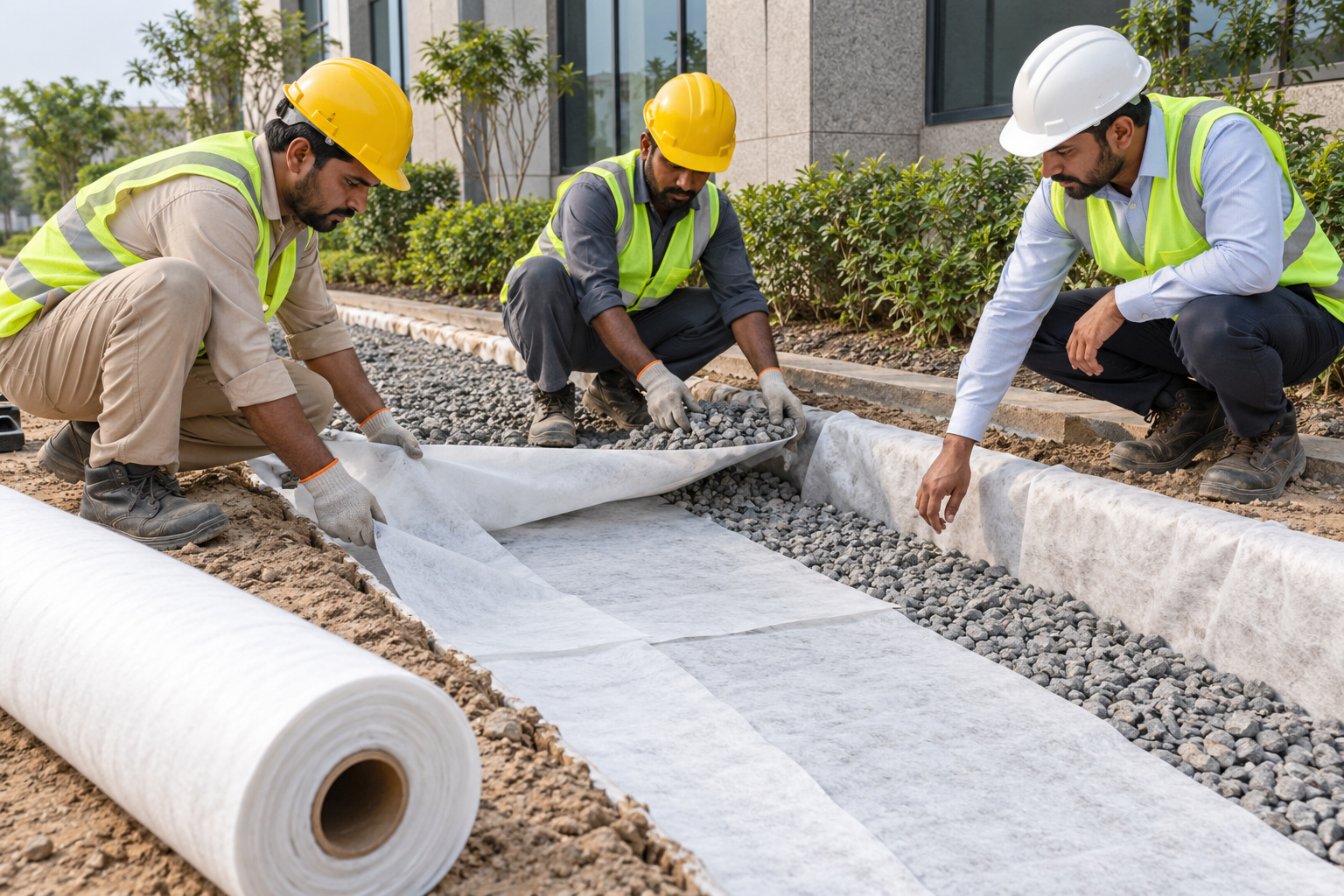 Geotextile Drain Maintenance in Pakistan-5