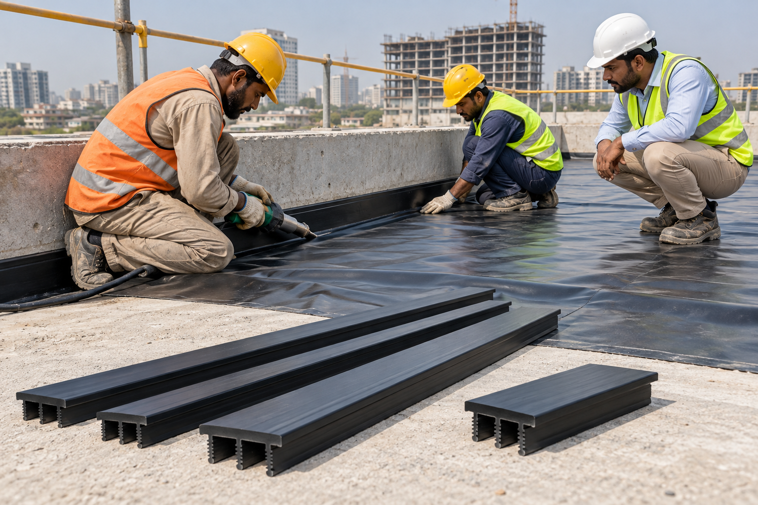 HDPE E-Lock Podium Deck Waterproofing-6