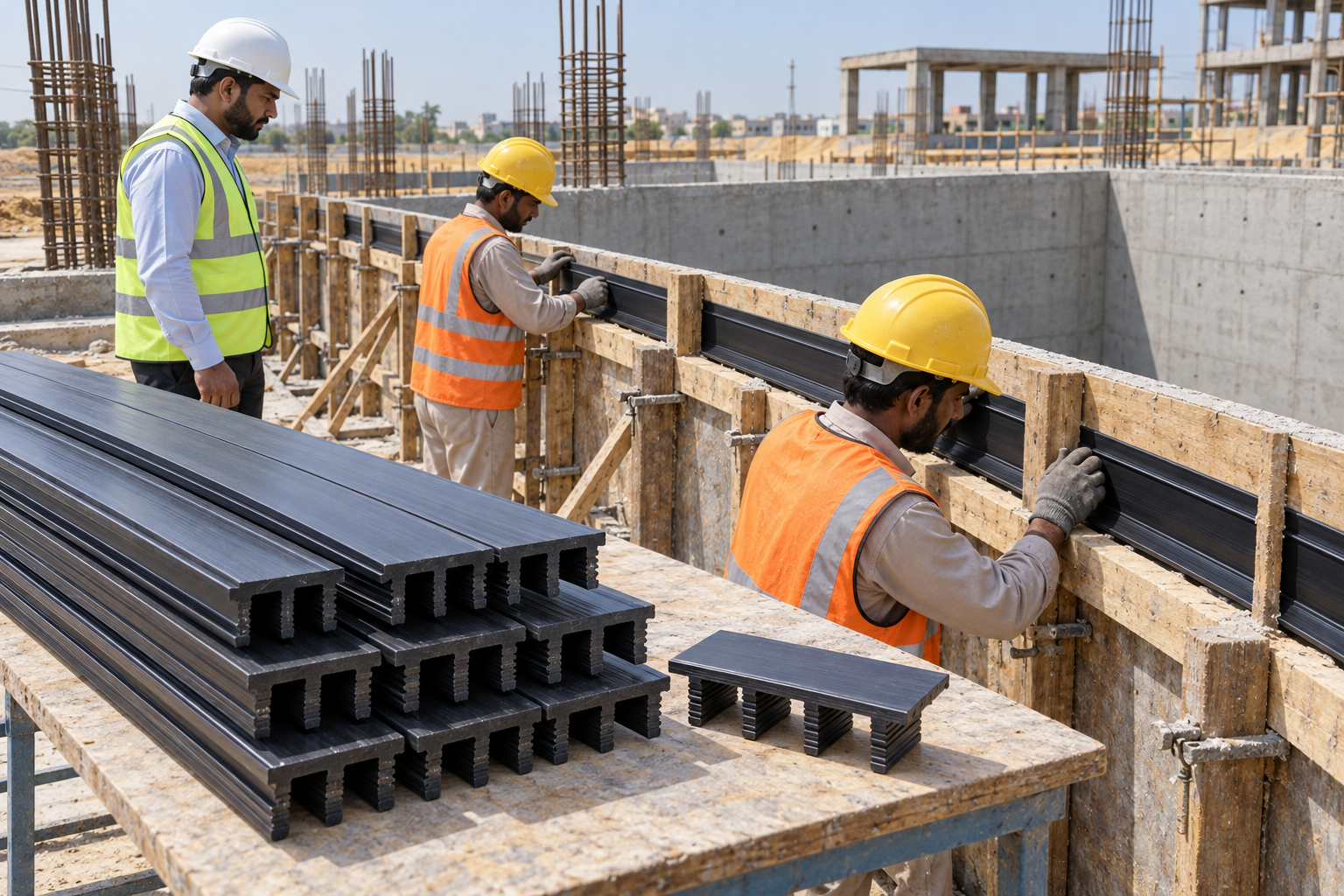HDPE E-Lock Water Tank Installation-1