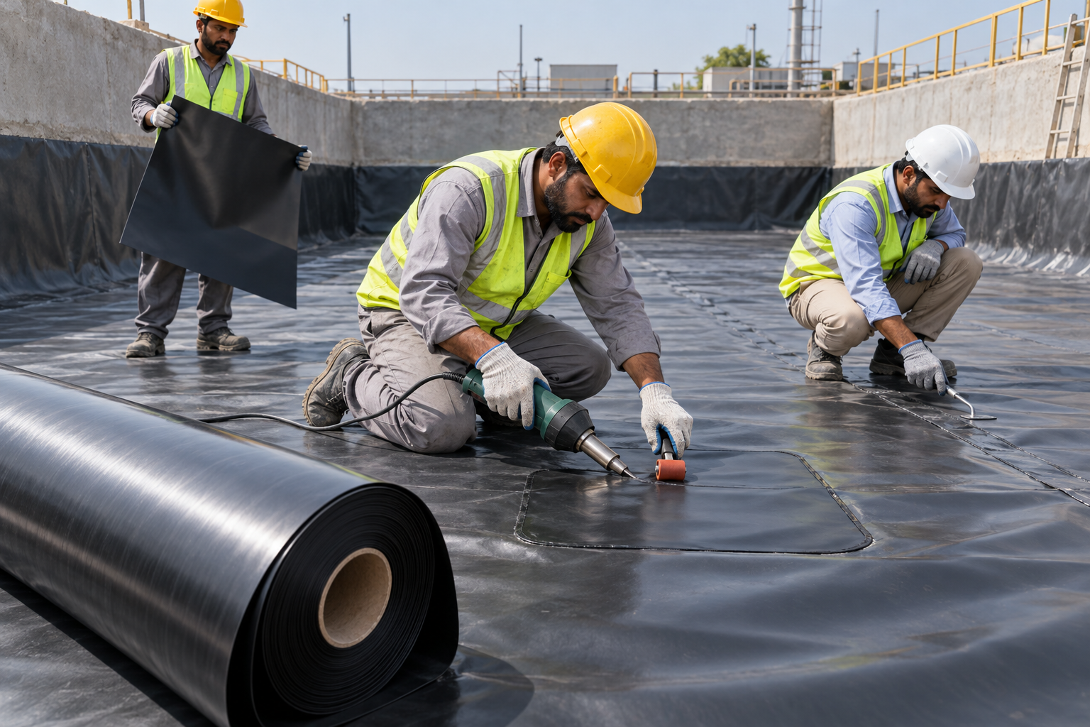 Pakistan LLDPE Geomembrane Repair-5
