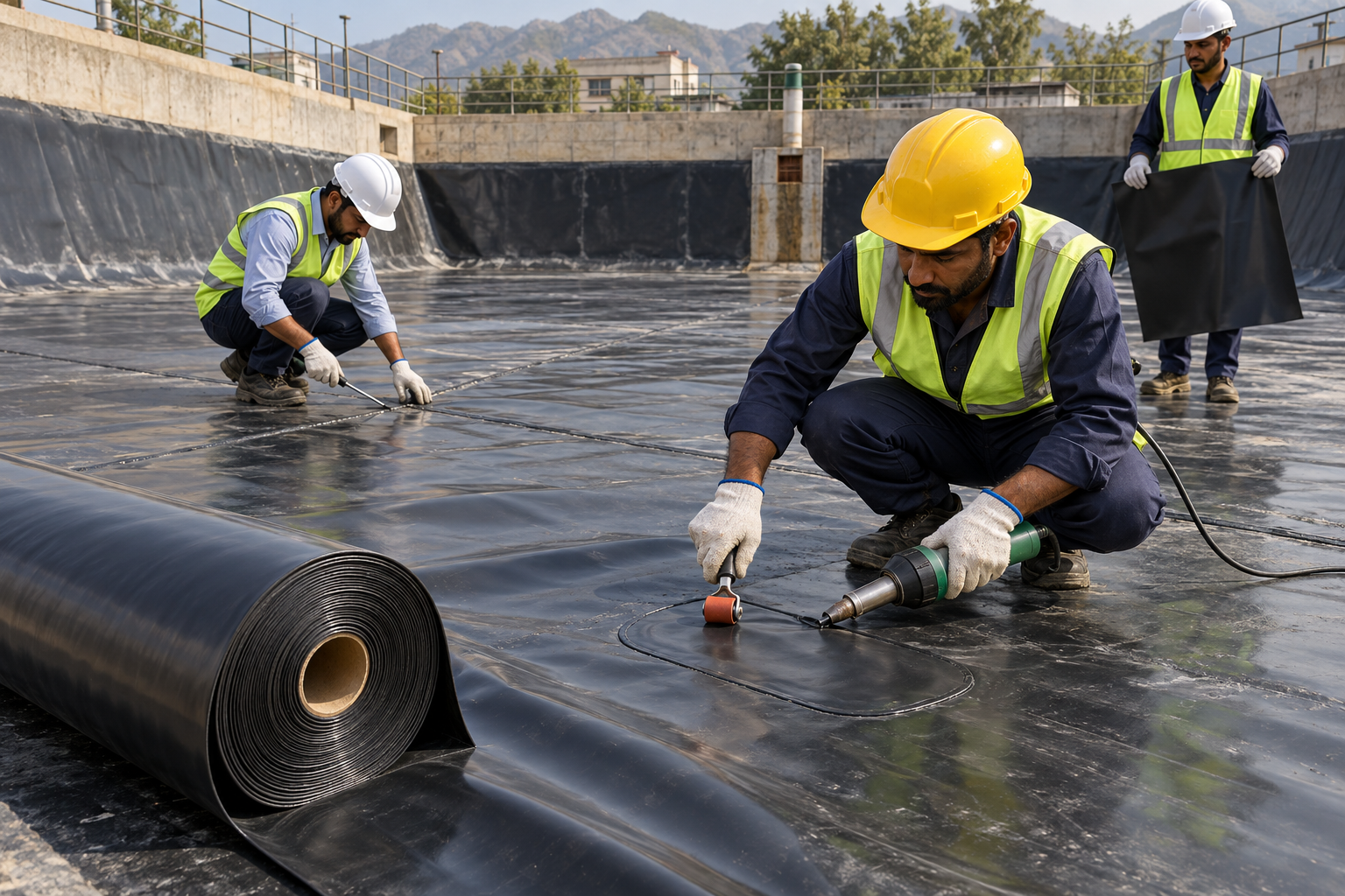 Precision LLDPE Tank Liner Repair-5