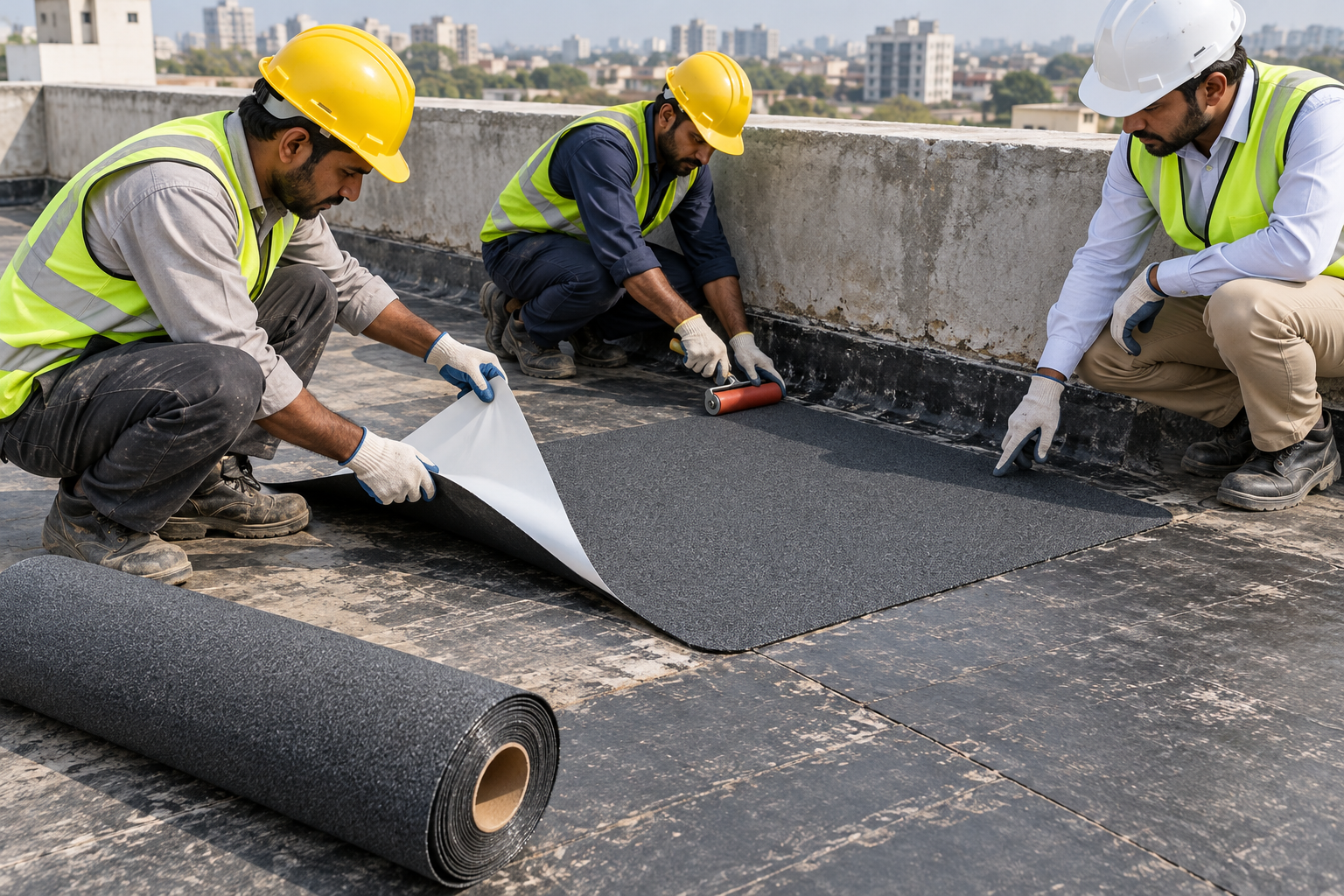 Self-Adhesive Roof Membrane Repair-5